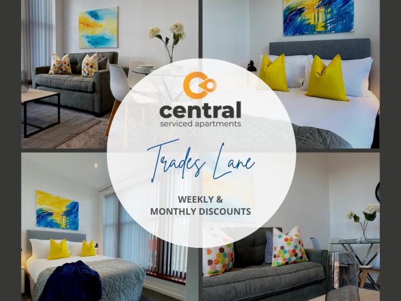 Central Serviced Apartments: City-Center Comfort with Parking & Wi-Fi Dundee Exterior photo